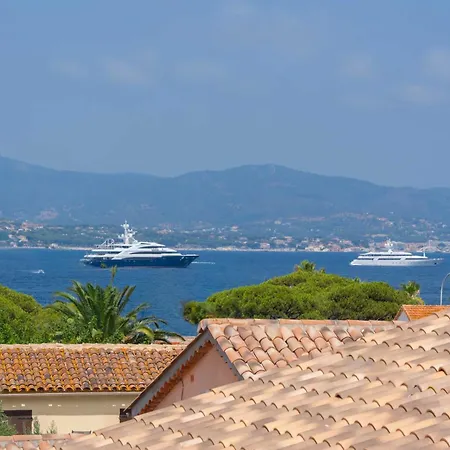 A C 2br 6p Sea View- St-tropez Апартаменты Сен-Тропе